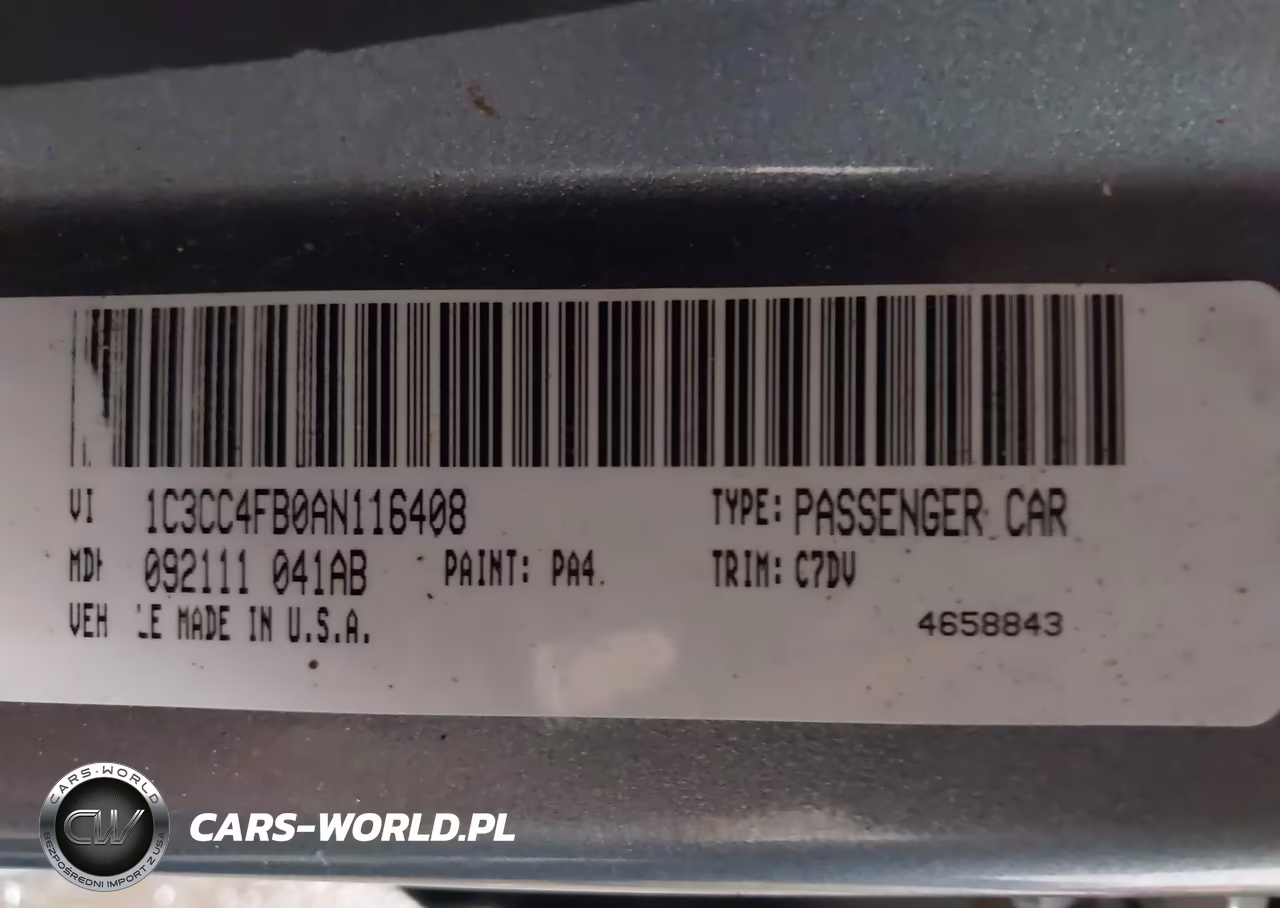 2010 CHRYSLER SEBRING TOURING VIN:1C3CC4FB0AN116408 - 9