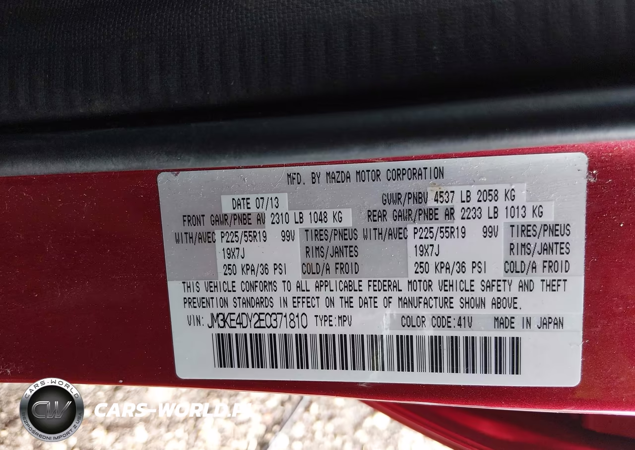 2014 Mazda Cx-5 Grand Touring VIN:JM3KE4DY2E0371810 - 9