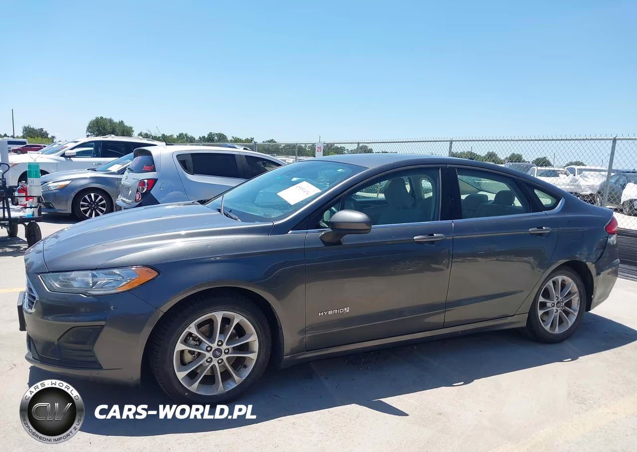 2019 Ford Fusion Hybrid Se VIN:3FA6P0LU9KR207225 - 14