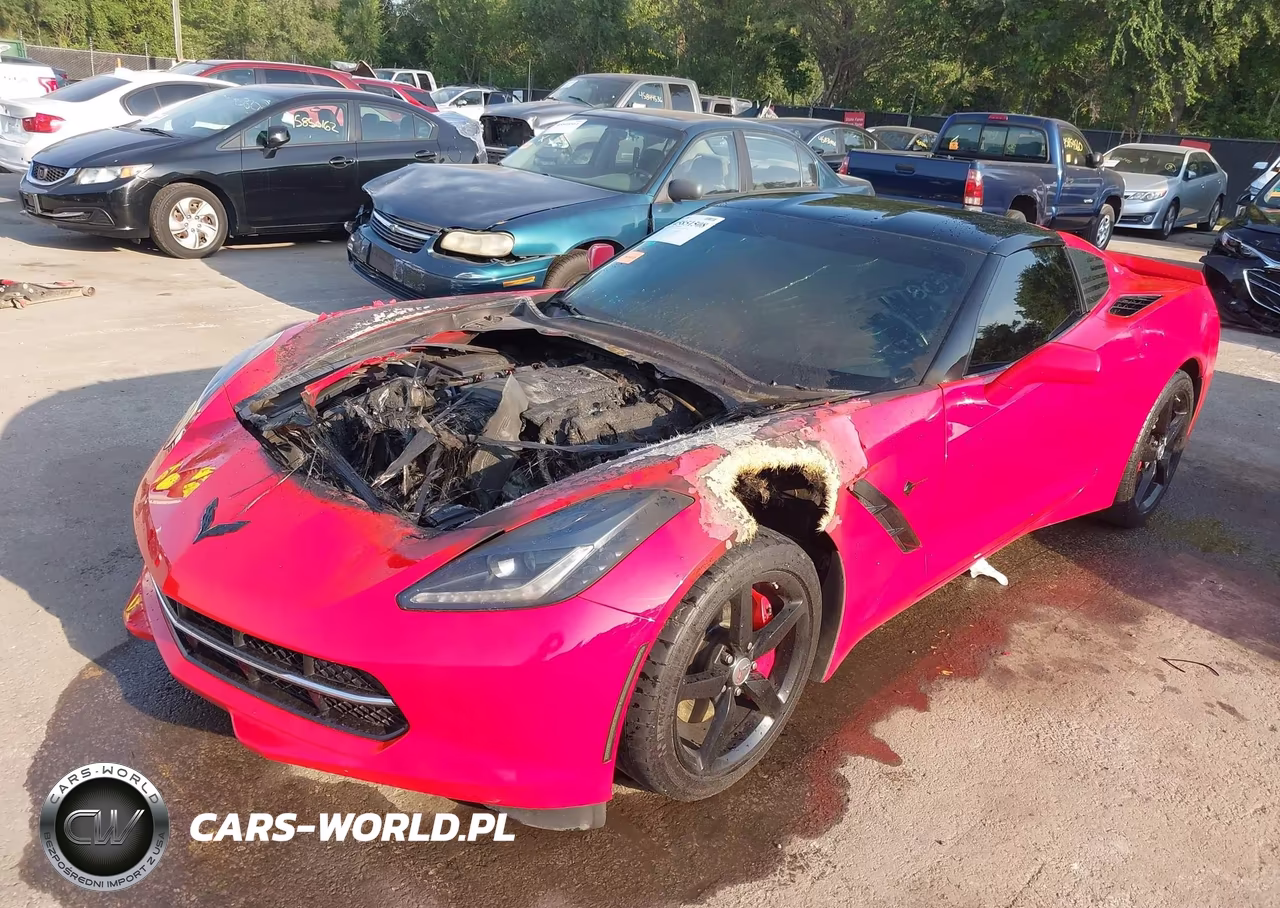 2014 Chevrolet Corvette Stingray VIN:1G1YD2D72E5117219 - 2