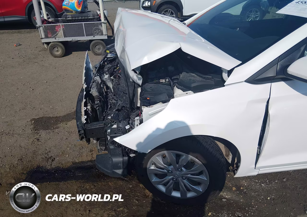 2021 Hyundai Accent Se VIN:3KPC24A68ME131403 - 19