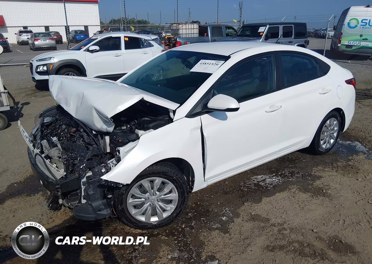 2021 Hyundai Accent Se VIN:3KPC24A68ME131403 - 2