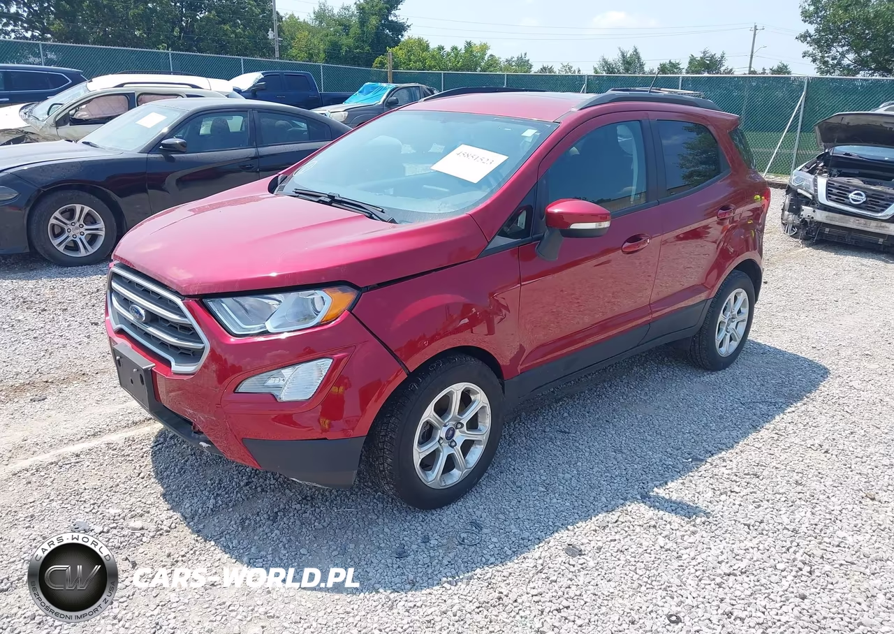 2018 Ford Ecosport Se VIN:MAJ3P1TEXJC222766 - 2