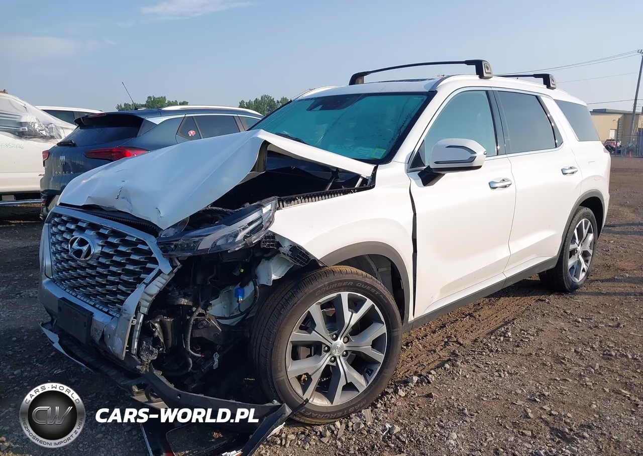 2021 Hyundai Palisade Sel VIN:KM8R3DHE4MU223609 - 2