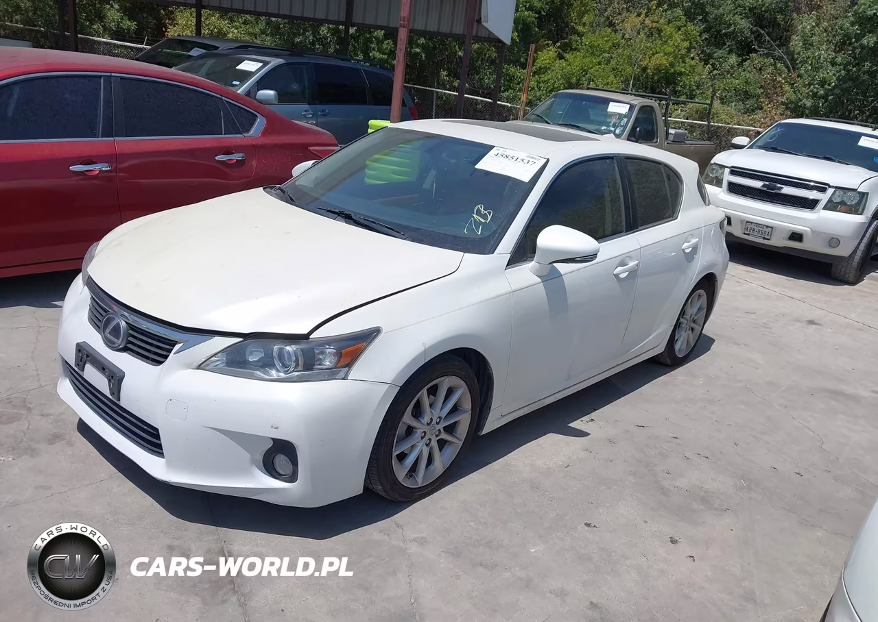 2012 Lexus Ct 200H Premium VIN:JTHKD5BH8C2112002 - 2
