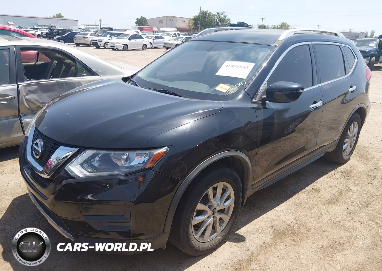 2017 Nissan Rogue Sv VIN:JN8AT2MT2HW134582 - 2