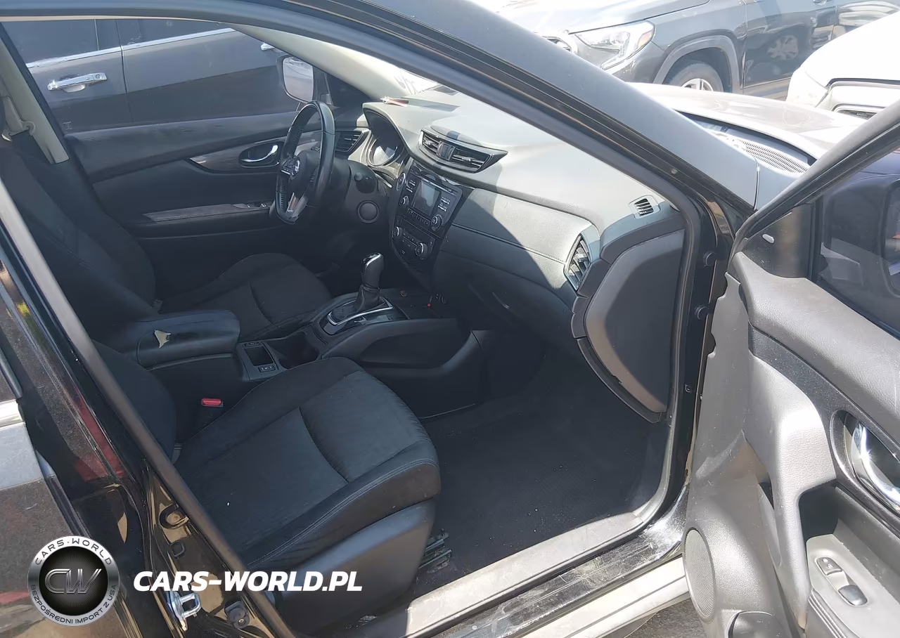 2017 Nissan Rogue Sv VIN:JN8AT2MT2HW134582 - 5