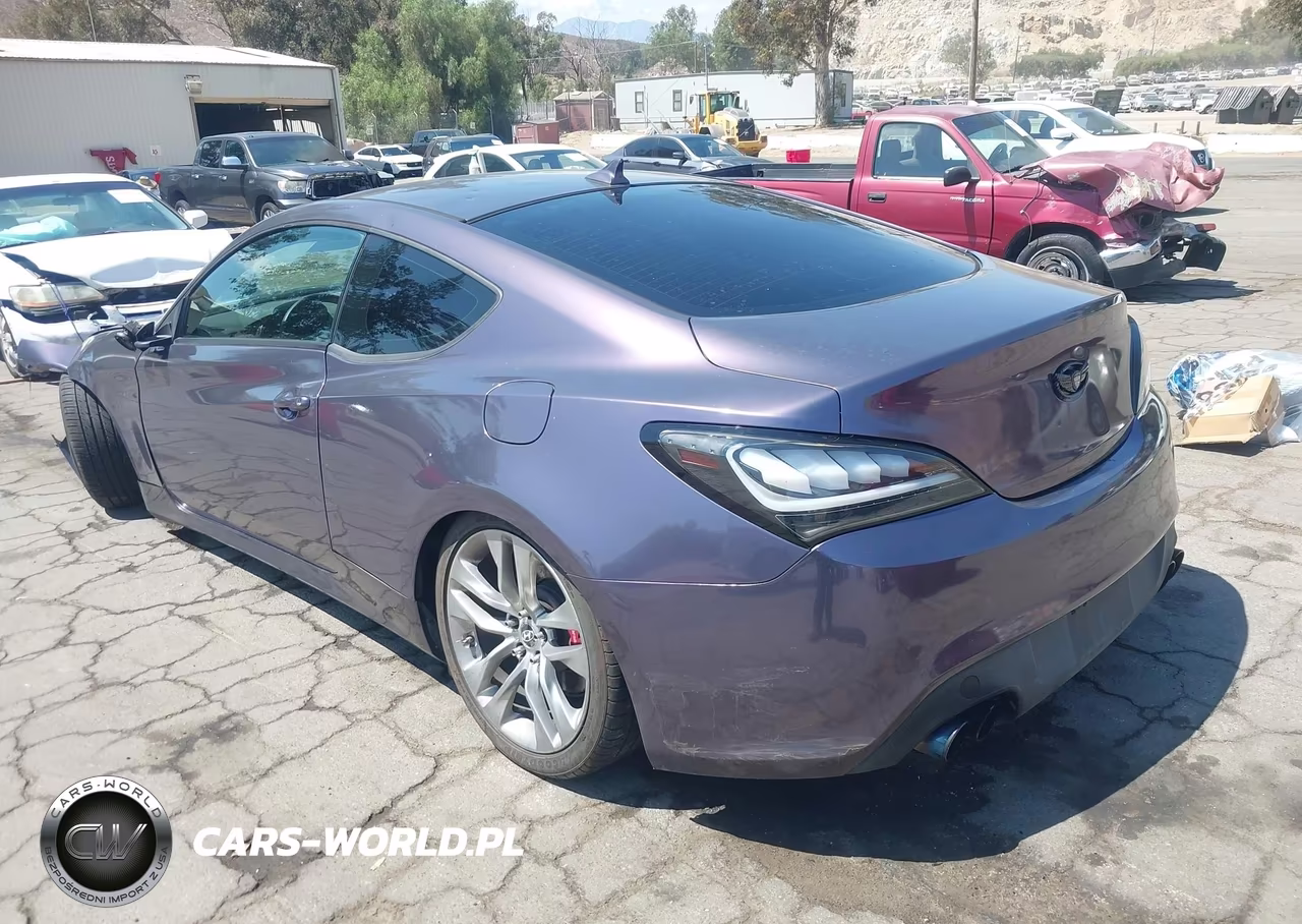 2013 Hyundai Genesis Coupe 3.8L VIN:KMHHU6KJ4DU085645 - 3