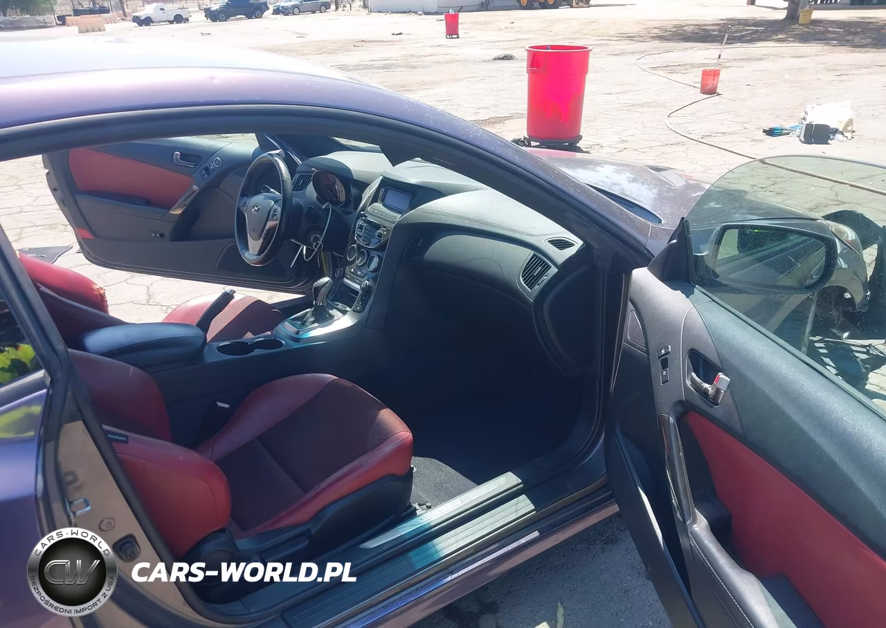 2013 Hyundai Genesis Coupe 3.8L VIN:KMHHU6KJ4DU085645 - 5