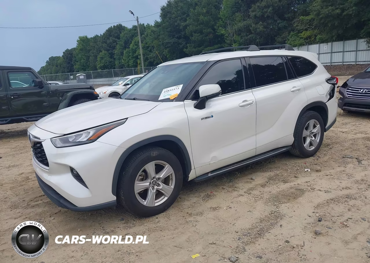 2020 Toyota Highlander Hybrid Le VIN:5TDZARAH0LS502697 - 2