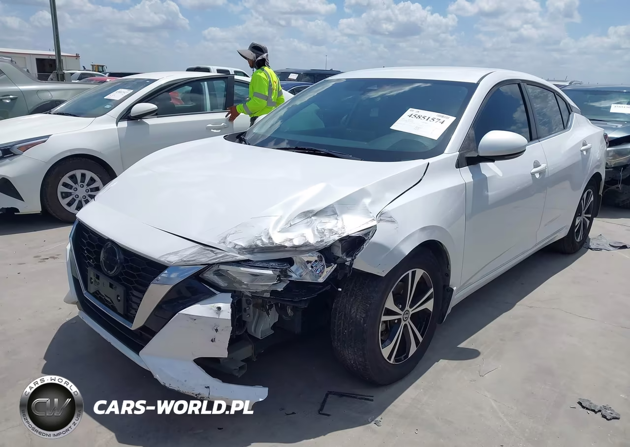 2020 Nissan Sentra Sv Xtronic Cvt VIN:3N1AB8CVXLY280818 - 6