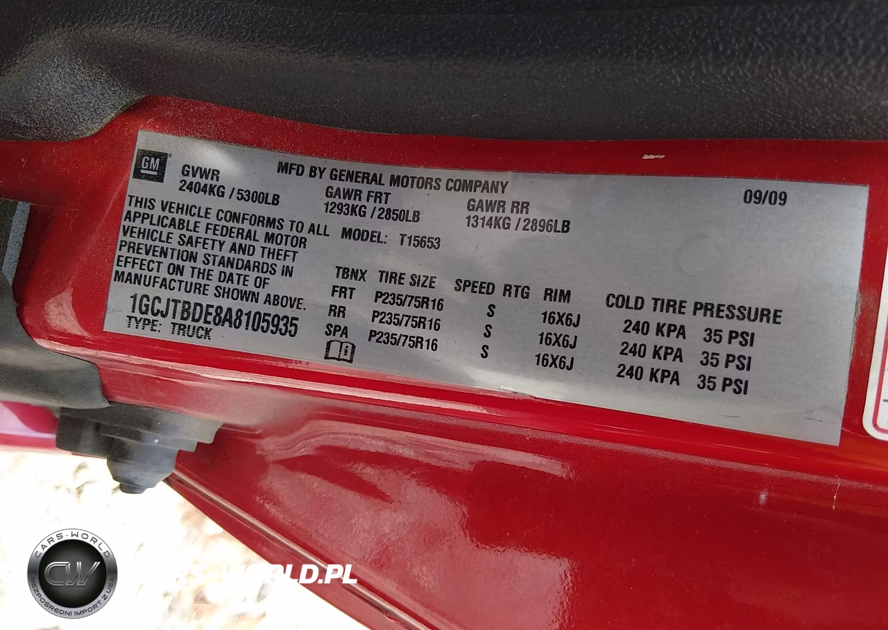2010 Chevrolet Colorado Work Truck VIN:1GCJTBDE8A8105935 - 9