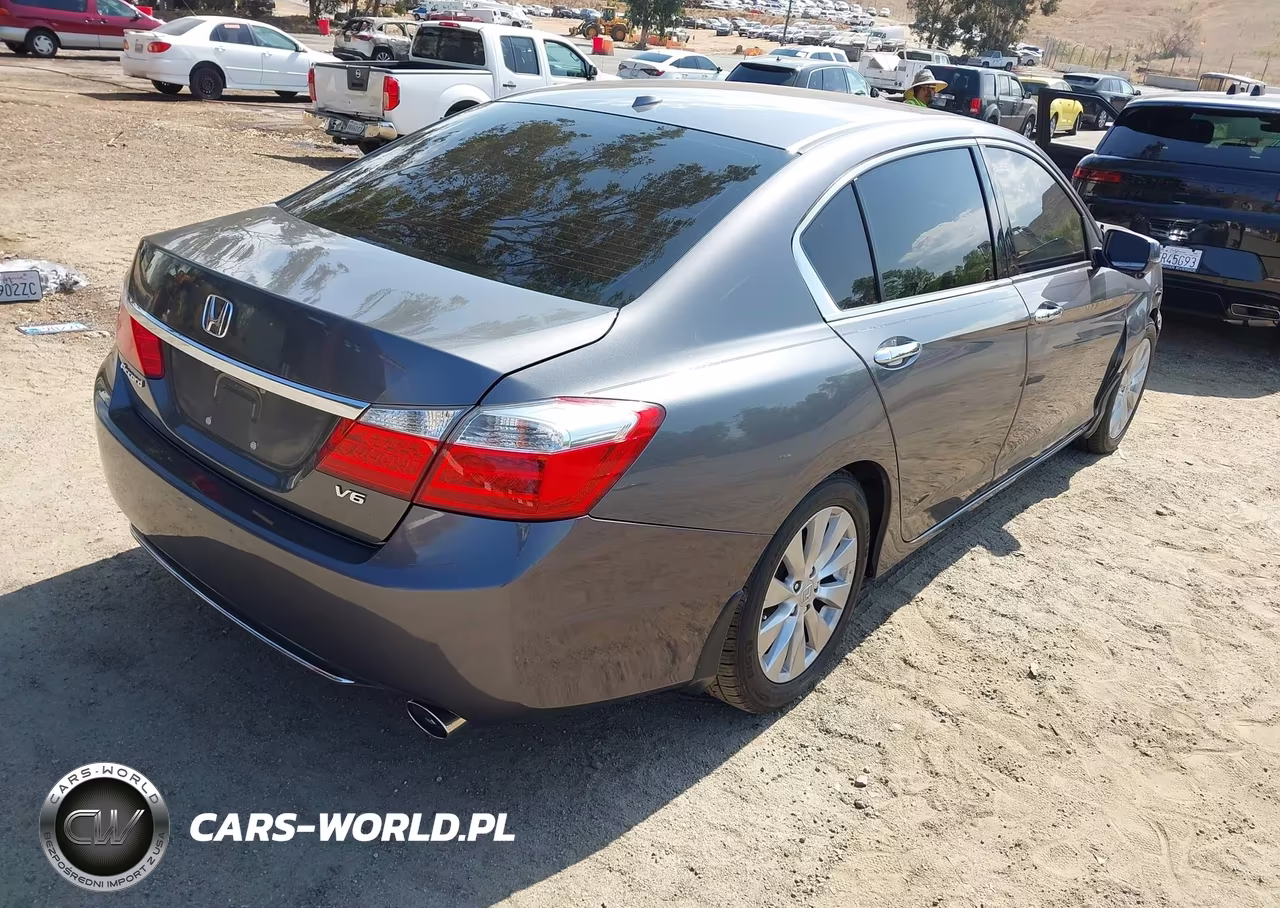 2015 Honda Accord Ex-L V-6 VIN:1HGCR3F88FA022527 - 4