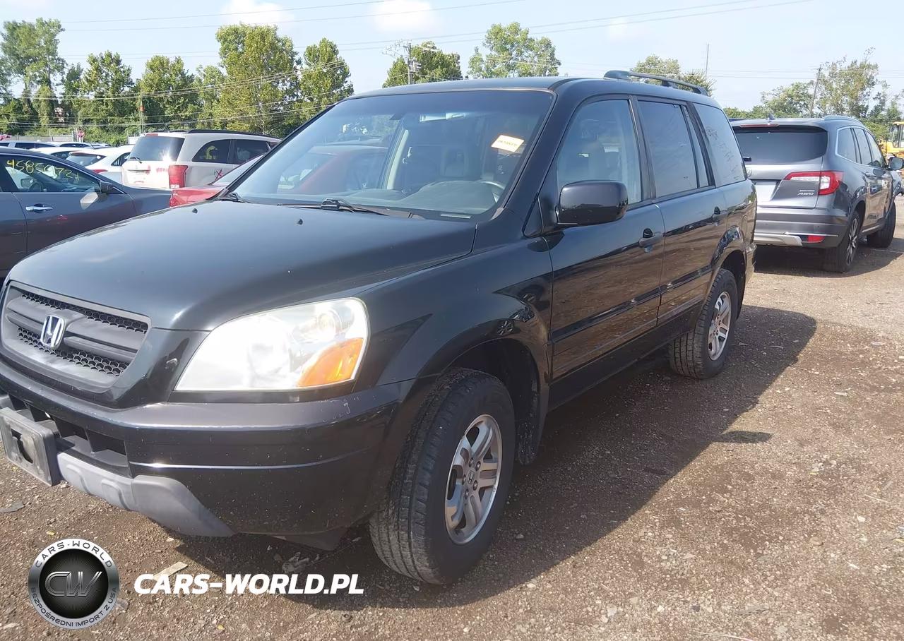2004 Honda Pilot Ex-L VIN:2HKYF185X4H591907 - 2