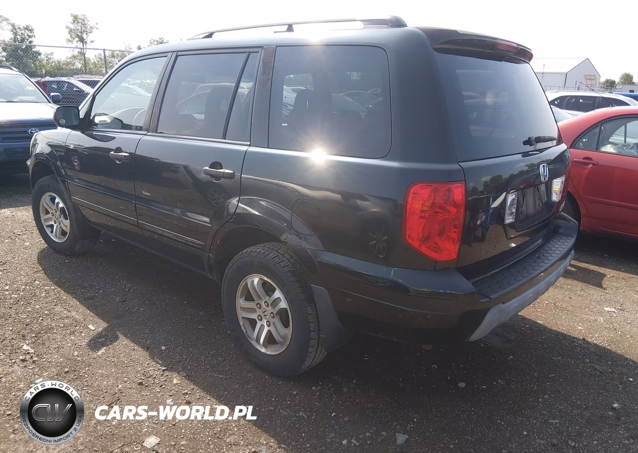 2004 Honda Pilot Ex-L VIN:2HKYF185X4H591907 - 3