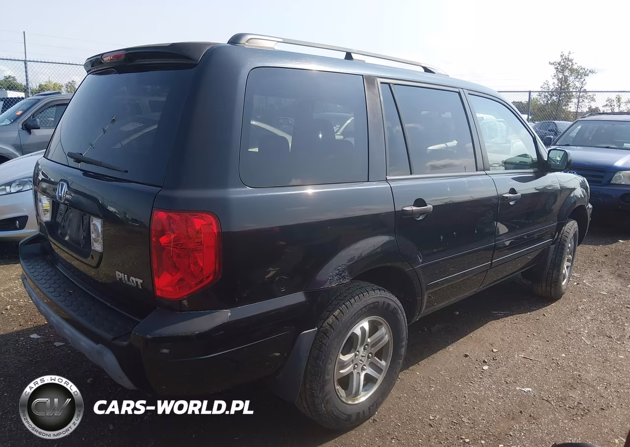 2004 Honda Pilot Ex-L VIN:2HKYF185X4H591907 - 4