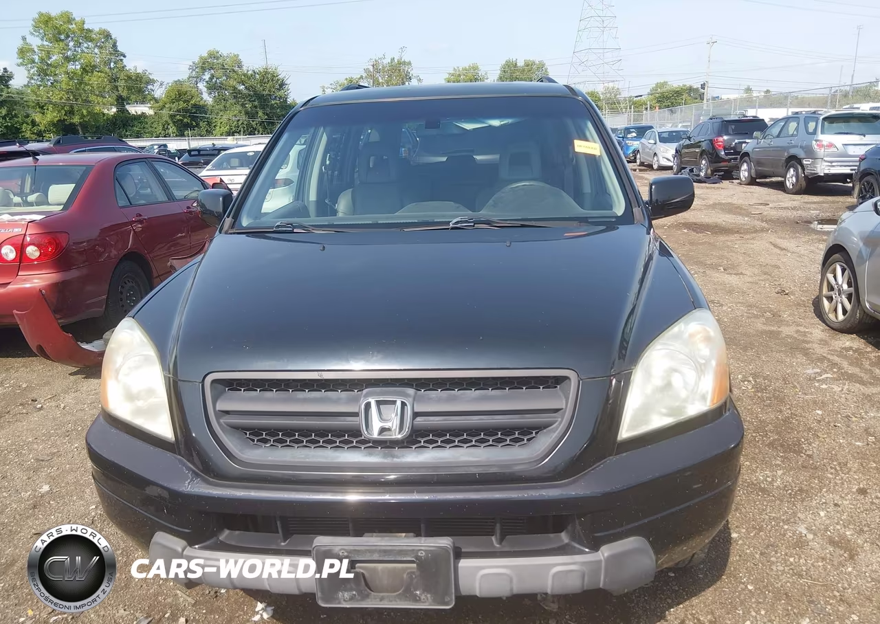 2004 Honda Pilot Ex-L VIN:2HKYF185X4H591907 - 6