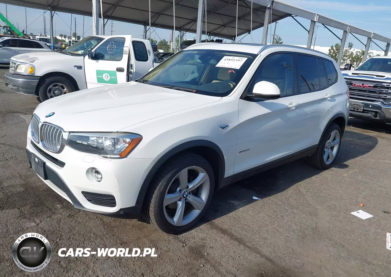 2017 BMW X3 Sdrive28I VIN:5UXWZ7C35H0X42628 - 2