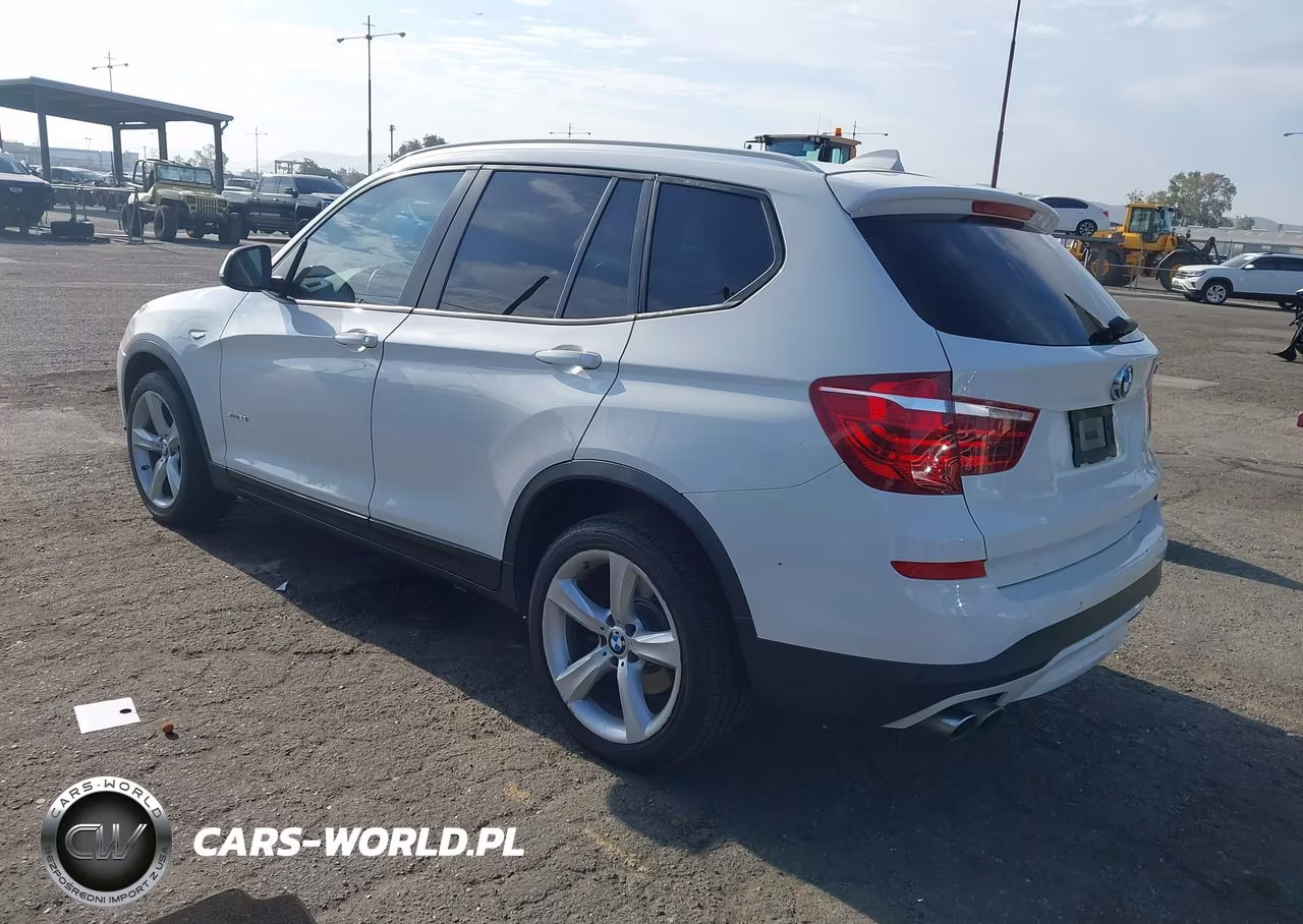 2017 BMW X3 Sdrive28I VIN:5UXWZ7C35H0X42628 - 3