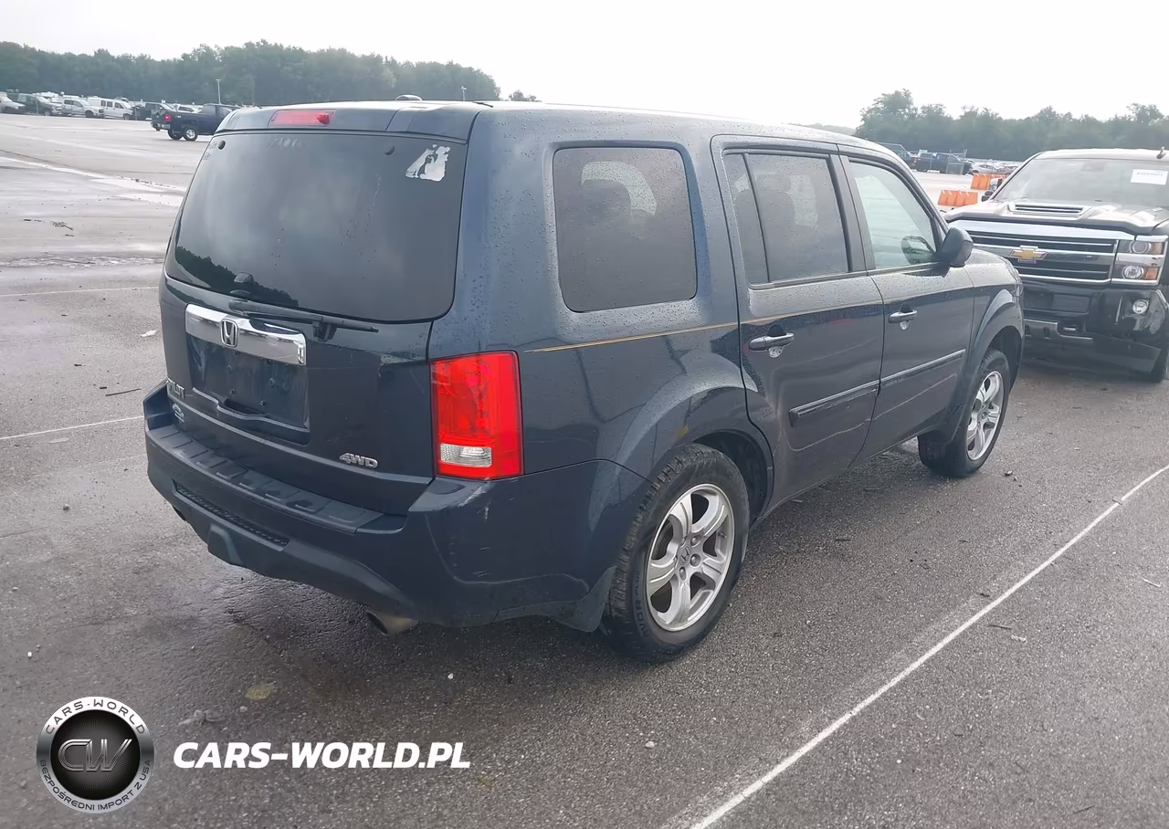 2012 Honda Pilot Ex-L VIN:5FNYF4H50CB057068 - 4
