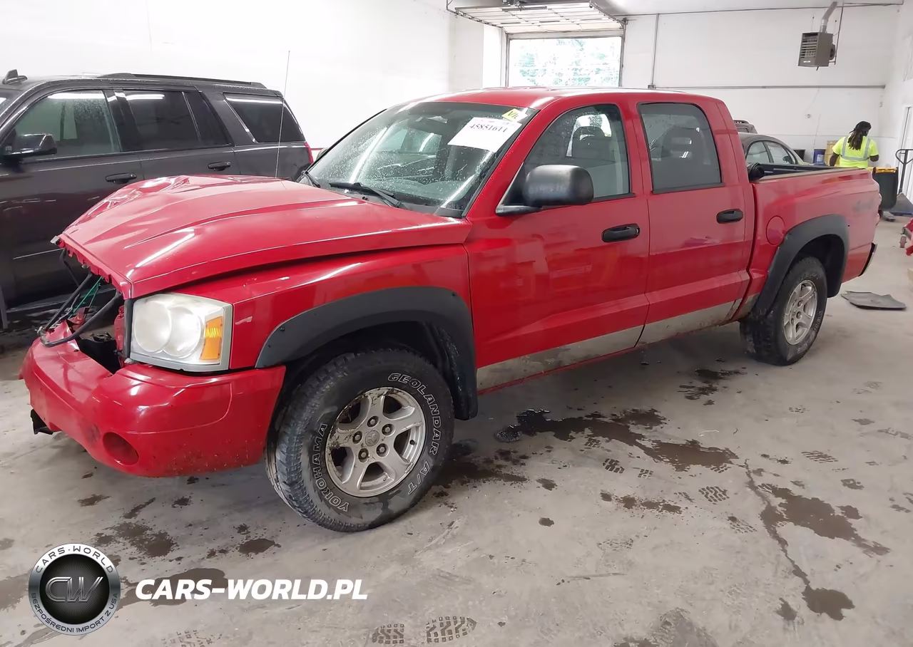 2006 Dodge Dakota Slt VIN:1D7HW48N56S614618 - 2