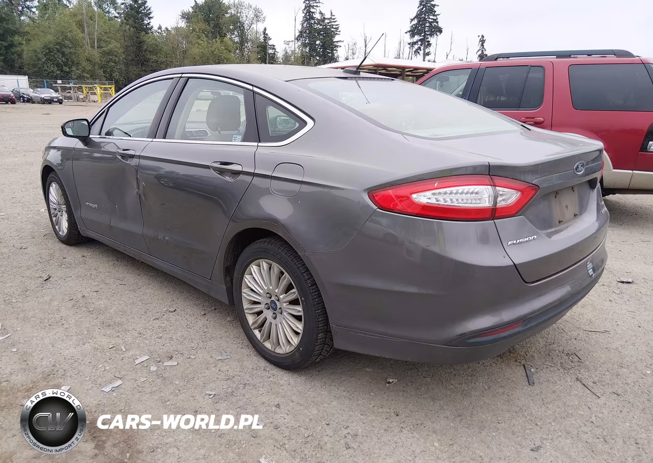 2014 Ford Fusion Hybrid Se VIN:3FA6P0LU3ER136883 - 3