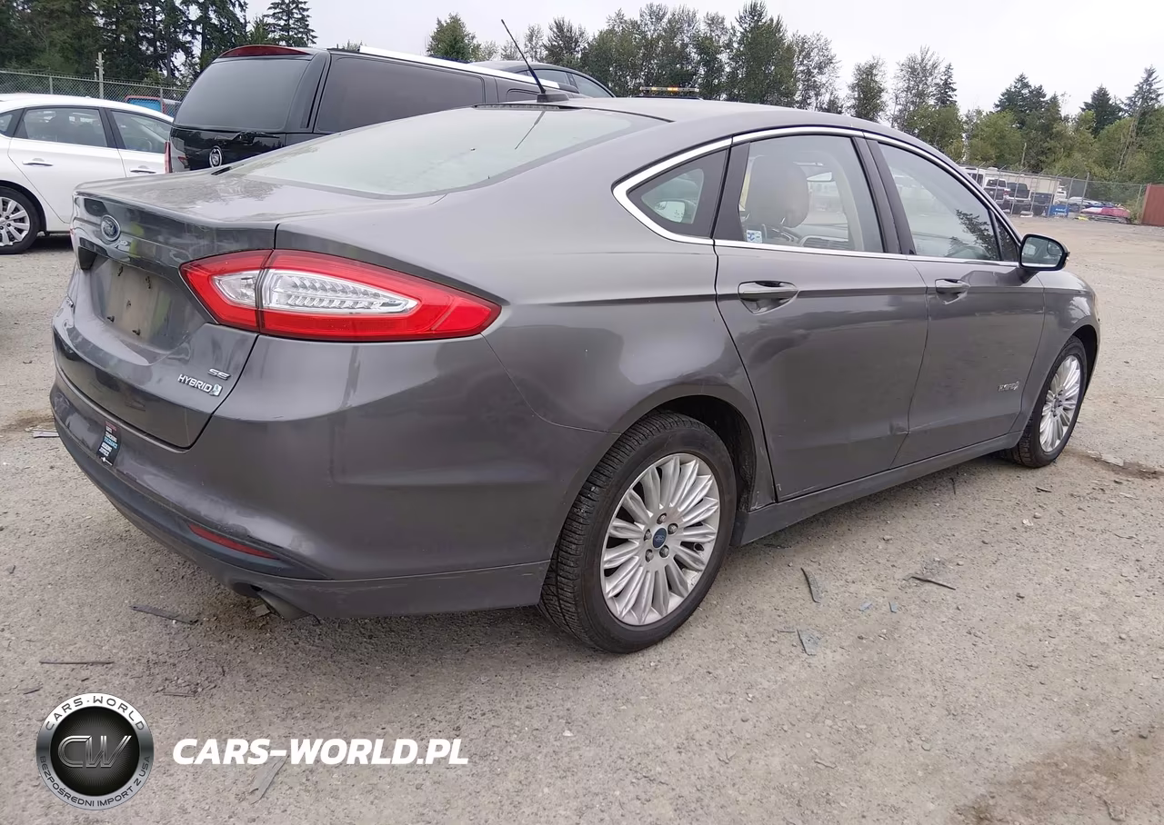 2014 Ford Fusion Hybrid Se VIN:3FA6P0LU3ER136883 - 4