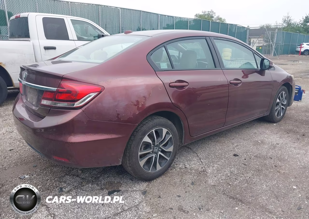 2013 Honda Civic Ex VIN:19XFB2F83DE022729 - 4