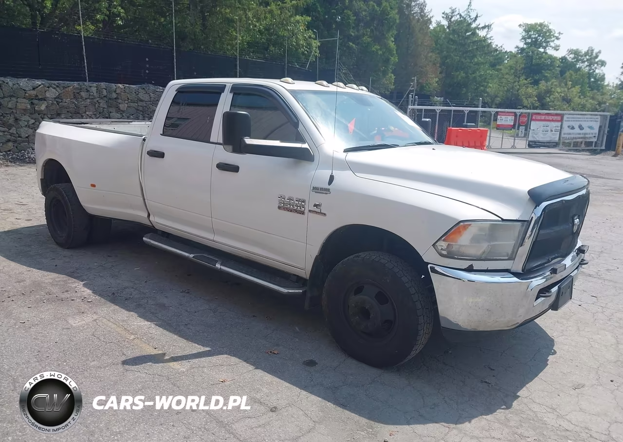 2018 Ram 3500 Tradesman 4X4 8' Box