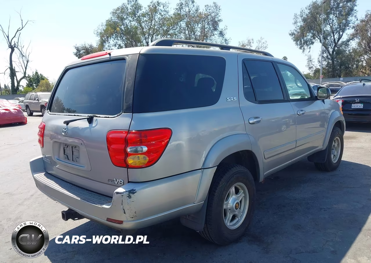 2003 Toyota Sequoia Sr5 V8 VIN:5TDZT34AX3S146622 - 4