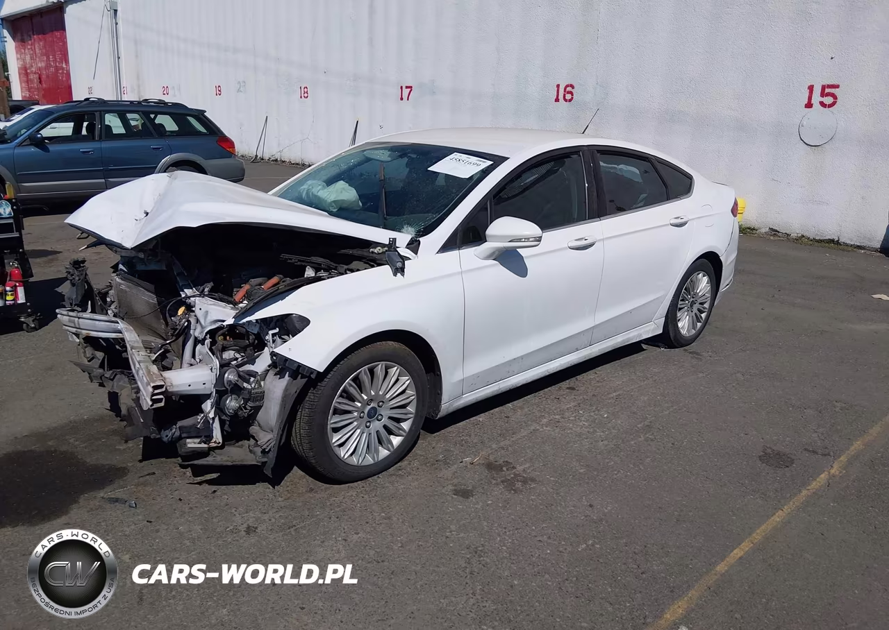 2016 Ford Fusion Hybrid Se VIN:3FA6P0LU8GR397655 - 2