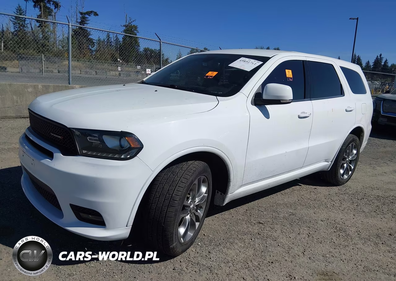 2019 Dodge Durango Gt Plus Awd VIN:1C4RDJDG2KC559611 - 2
