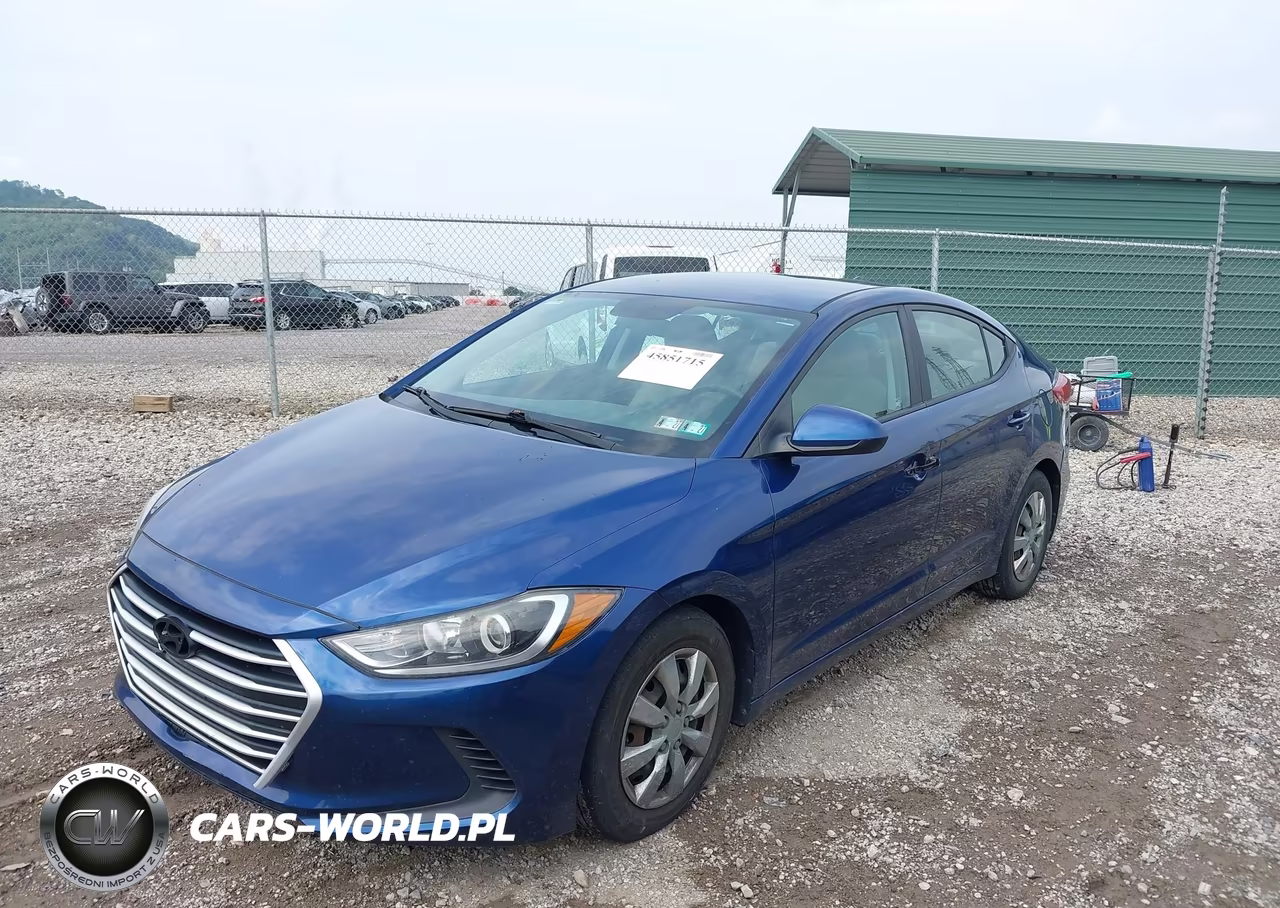 2017 Hyundai Elantra Se VIN:5NPD74LF0HH067233 - 2