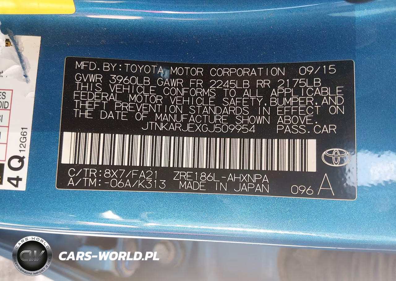 2016 Scion Im VIN:JTNKARJEXGJ509954 - 8