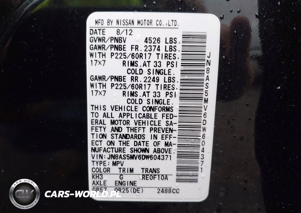 2013 Nissan Rogue Sv VIN:JN8AS5MV6DW604371 - 9