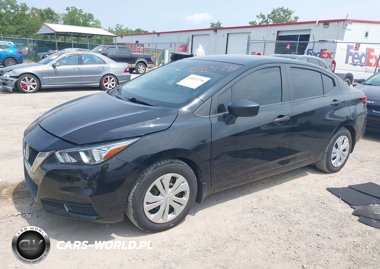 2021 Nissan Versa S Xtronic Cvt VIN:3N1CN8DV8ML818655 - 2