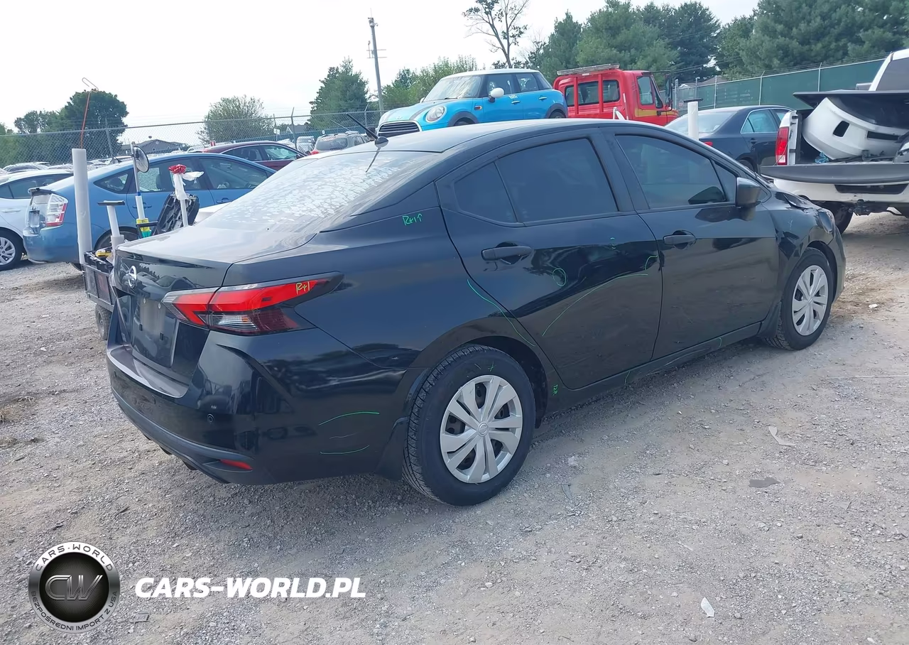 2021 Nissan Versa S Xtronic Cvt VIN:3N1CN8DV8ML818655 - 4