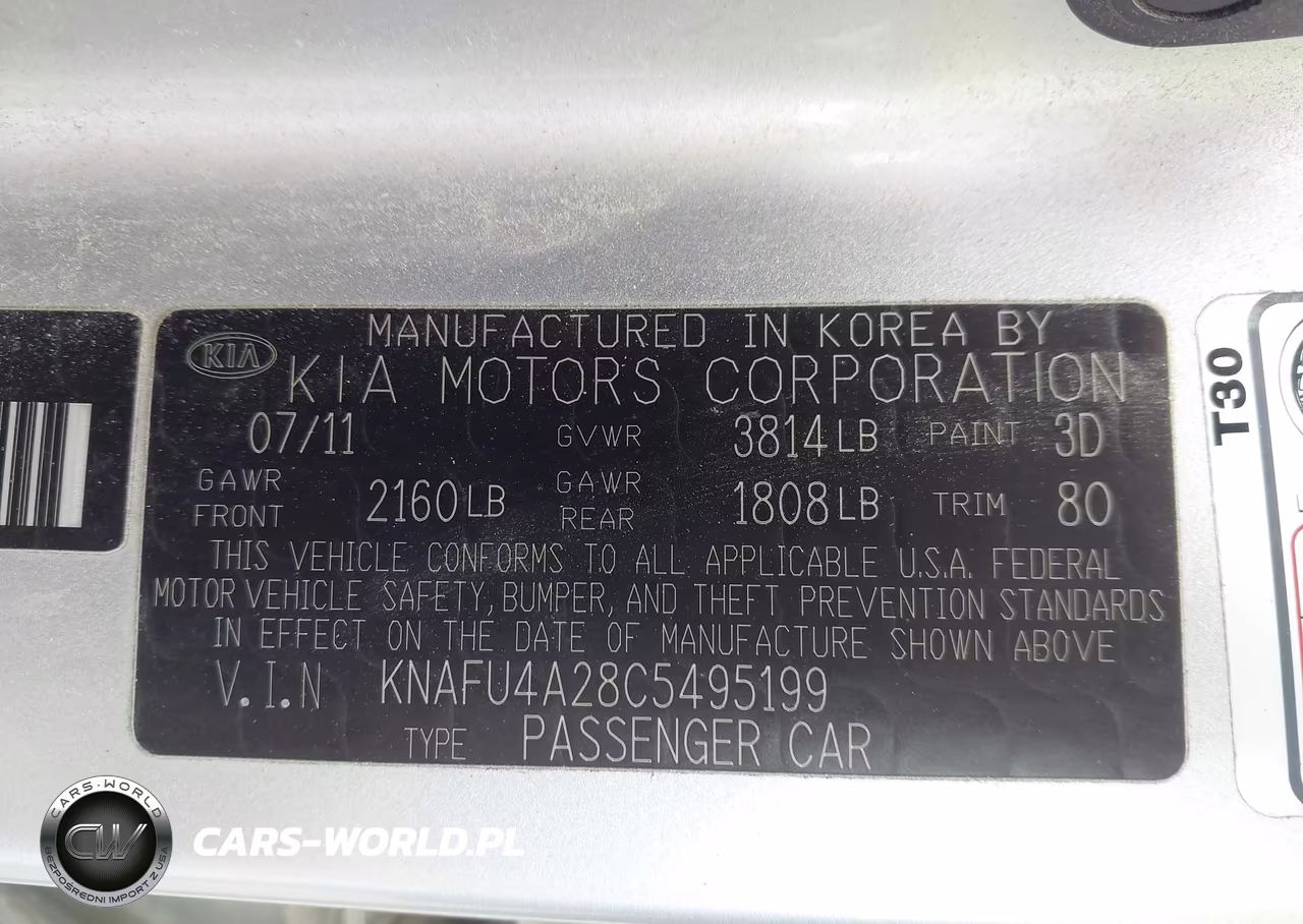 2012 Kia Forte Ex VIN:KNAFU4A28C5495199 - 9
