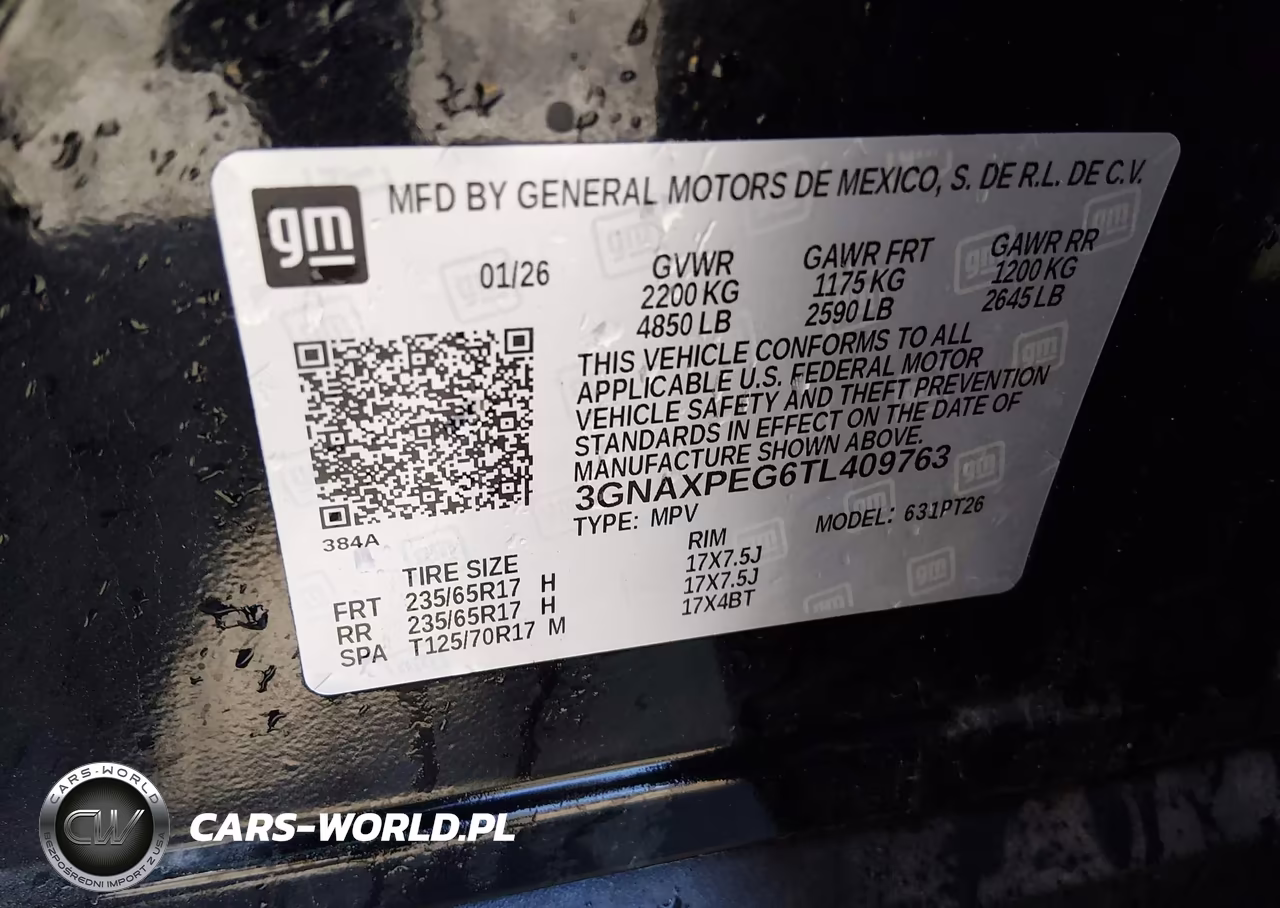 2026 Chevrolet Equinox Lt VIN:3GNAXPEG6TL409763 - 9