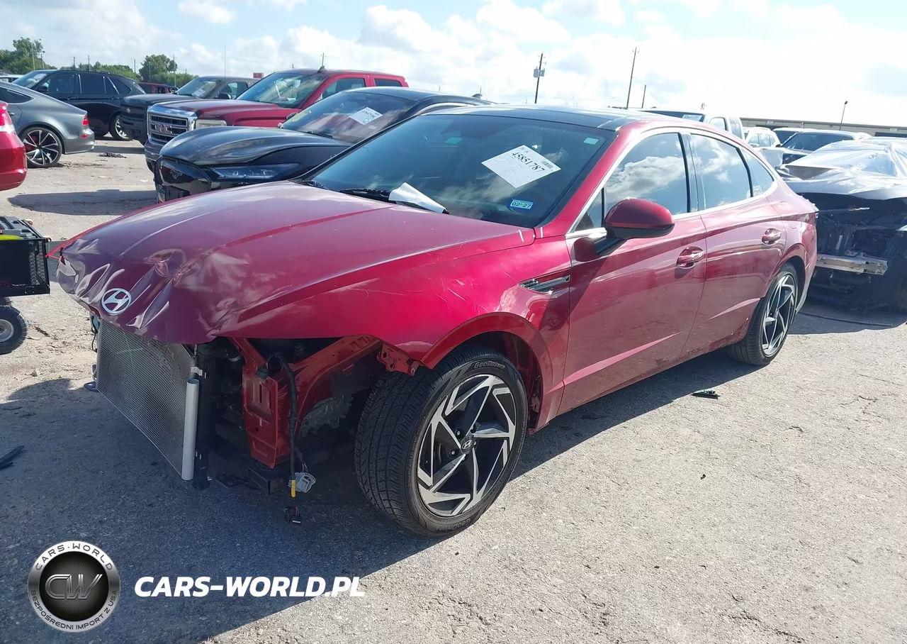 2024 Hyundai Sonata Sel VIN:KMHL14JA0RA383482 - 2