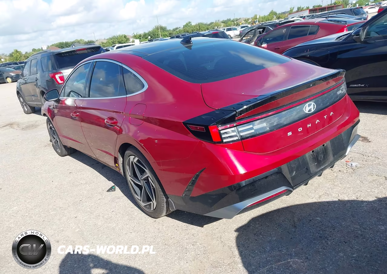 2024 Hyundai Sonata Sel VIN:KMHL14JA0RA383482 - 3