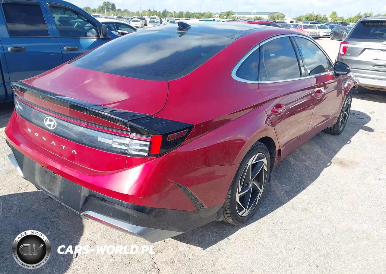 2024 Hyundai Sonata Sel VIN:KMHL14JA0RA383482 - 4