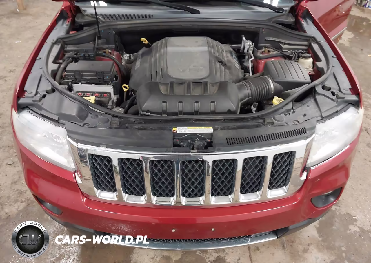 2011 Jeep Grand Cherokee Overland VIN:1J4RR6GT8BC605881 - 10