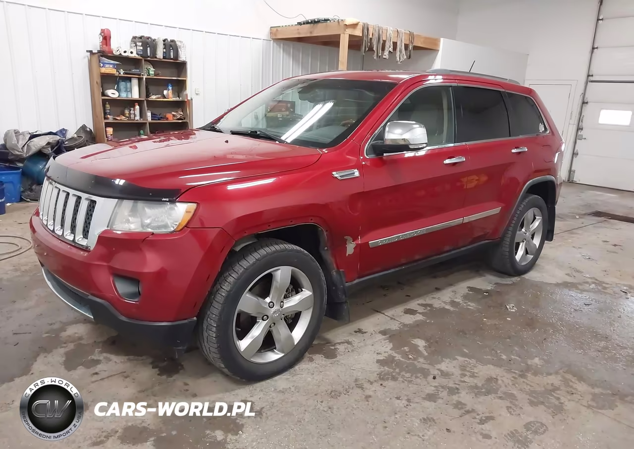 2011 Jeep Grand Cherokee Overland VIN:1J4RR6GT8BC605881 - 2