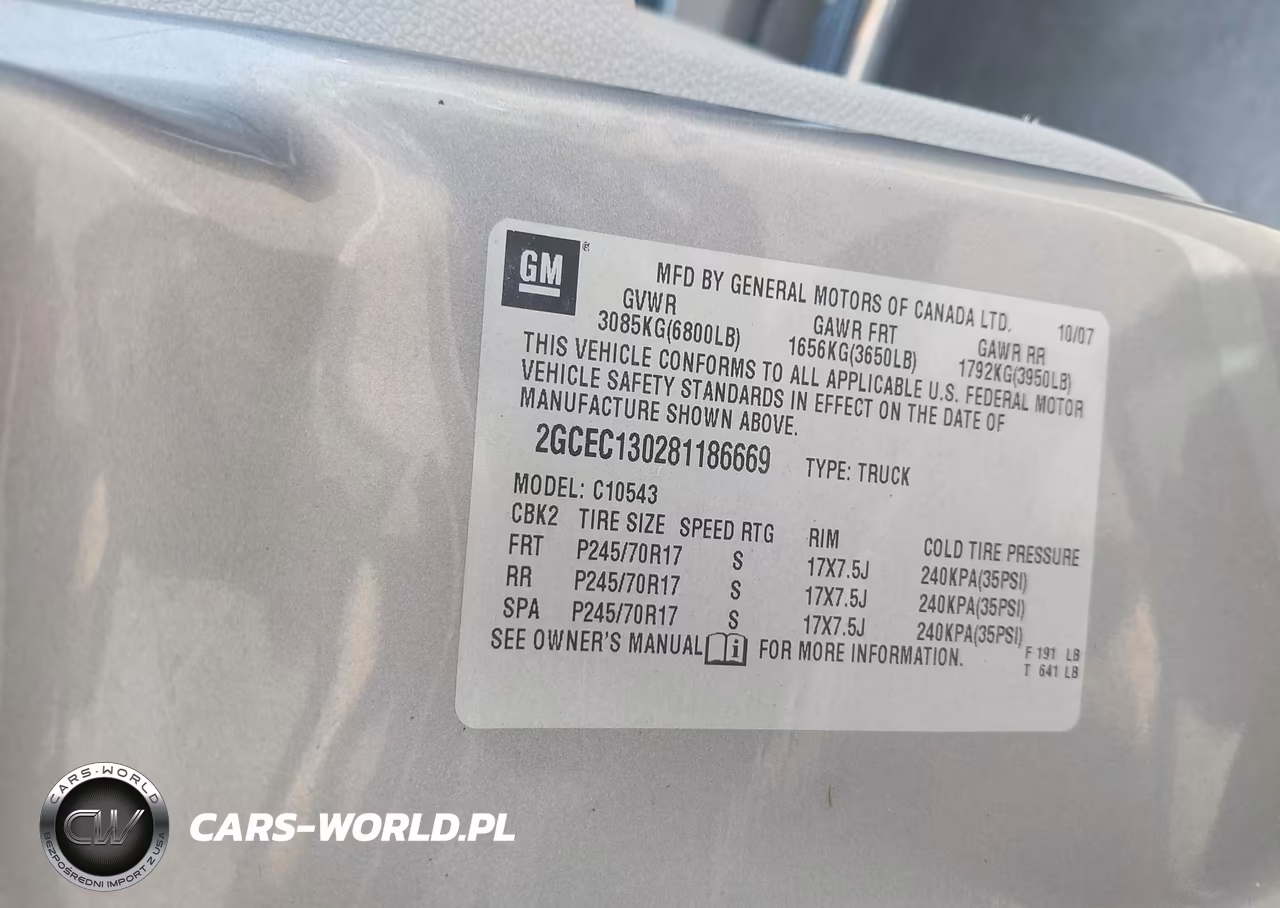 2008 Chevrolet Silverado 1500 Lt1 VIN:2GCEC130281186669 - 9