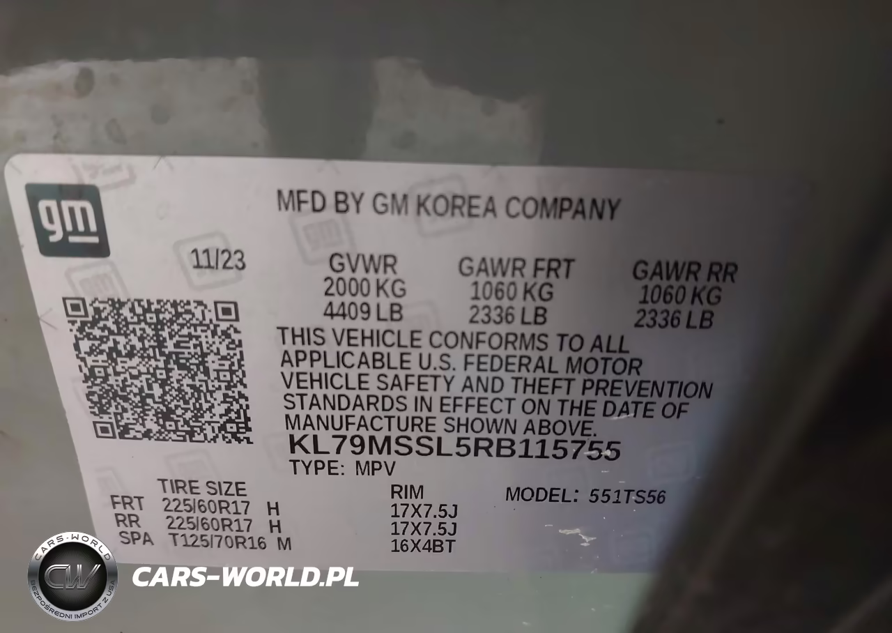 2024 Chevrolet Trailblazer Awd Activ VIN:KL79MSSL5RB115755 - 9