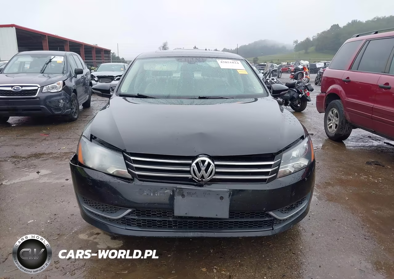 2012 Volkswagen Passat 2.5L Se VIN:1VWBP7A33CC053152 - 12