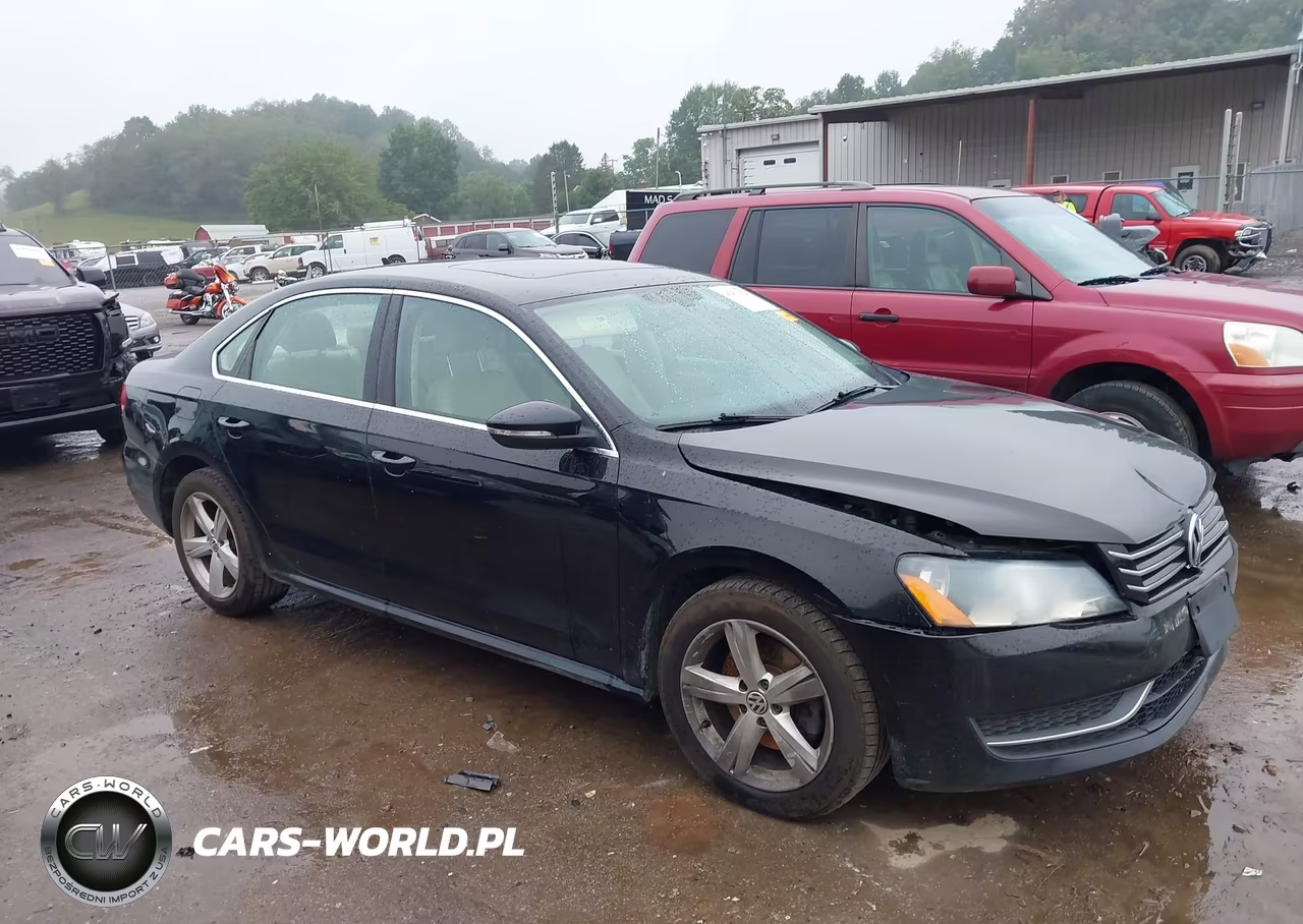 2012 Volkswagen Passat 2.5L Se VIN:1VWBP7A33CC053152 - 13