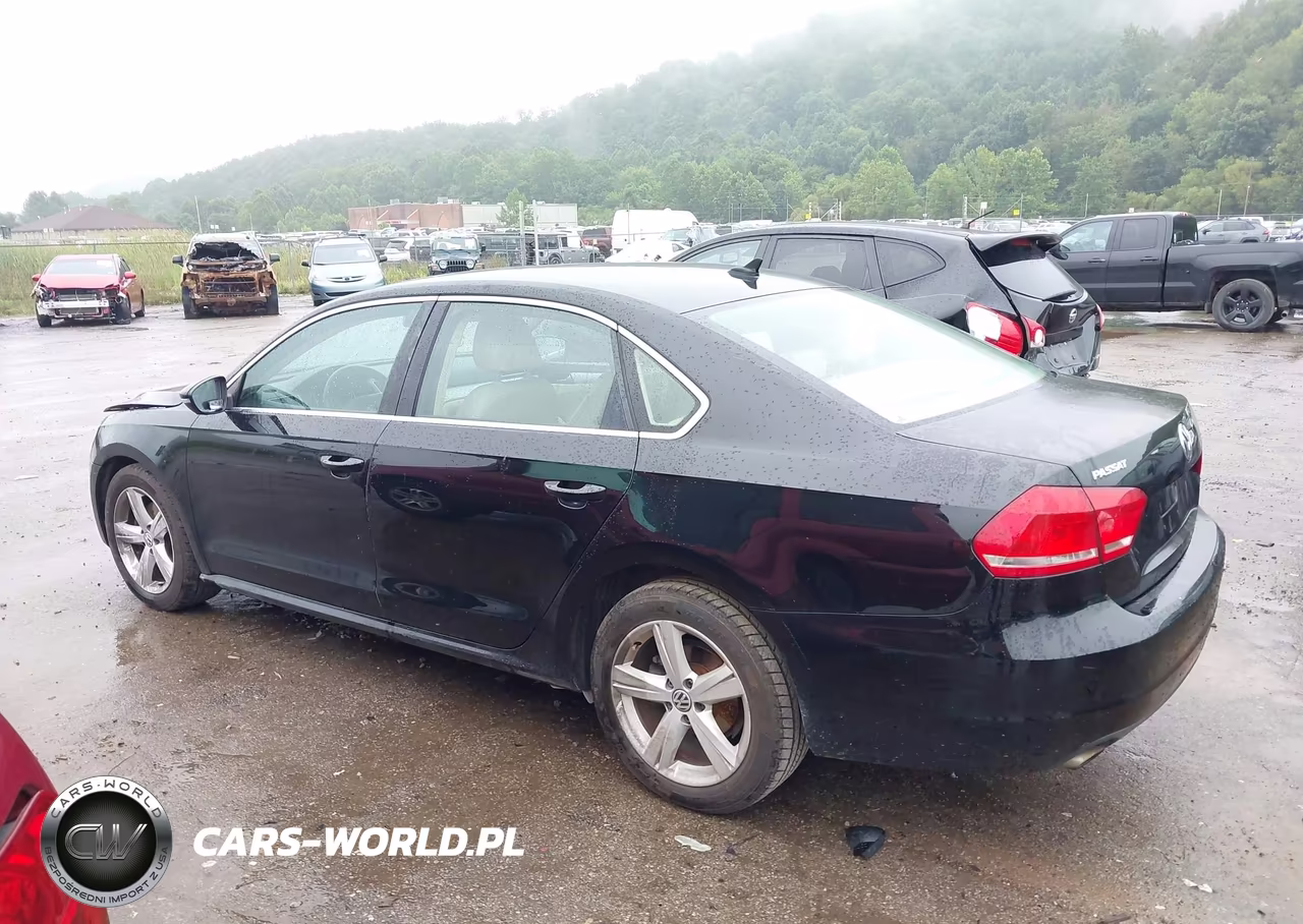 2012 Volkswagen Passat 2.5L Se VIN:1VWBP7A33CC053152 - 14