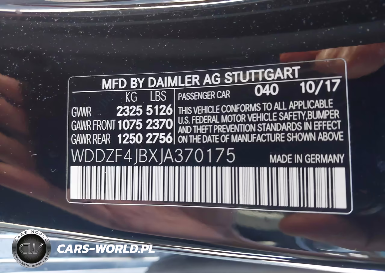 2018 Mercedes-Benz E 300 VIN:WDDZF4JBXJA370175 - 9